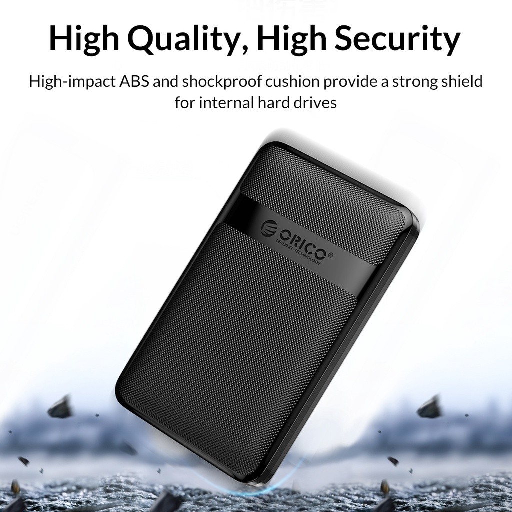 Hộp đựng ổ cứng ORICO 2577U3-V1 góc nhìn 3