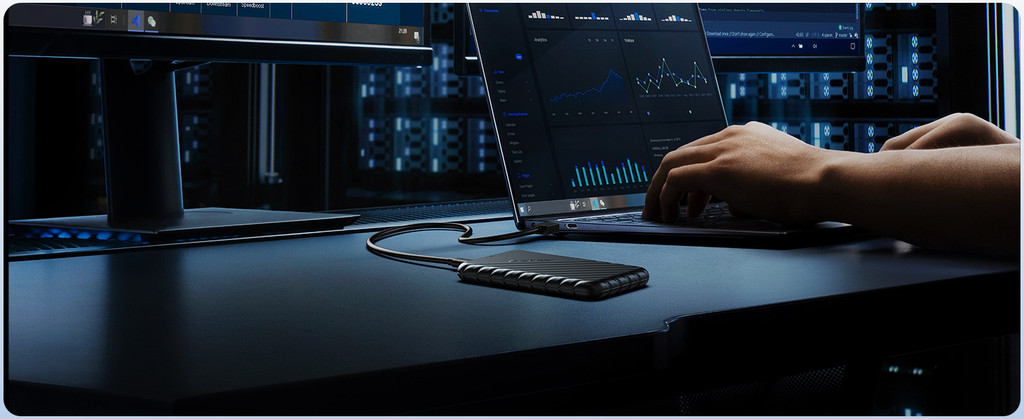 Mô tả Bộ chuyển đổi ORICO SATA sang USB 3.0 Vỏ đĩa cứng gắn ngoài SSD HDD Vỏ 5Gbps Không cần dụng cụ cho ổ cứng SATA 2,5 "(2521U3) - 4