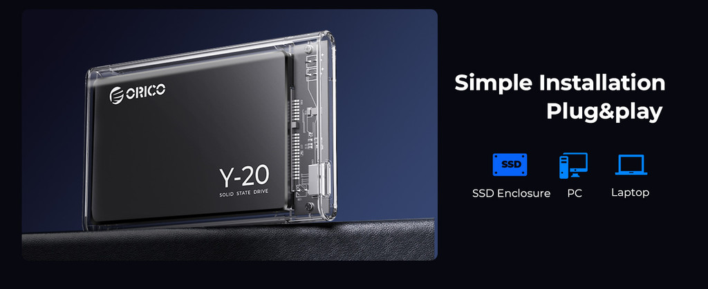 Mô tả Orico S500 SSD 2.5 SATA3.0 120GB 128GB 240GB 256GB Ổ cứng thể rắn (ORICO-S500) - 8