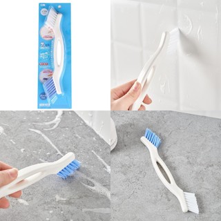 Bàn chải làm sạch vữa kép đầu gạch để bảo trì phòng tắm và gia đình có tay cầm bằng nhựa