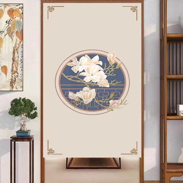 Rèm cửa phong cách Trung Quốc Rèm vách ngăn Nhà vệ sinh tùy chỉnh Rèm nửa phòng tắm Phòng ngủ Rèm khối chuyên dụng