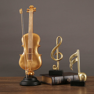 Mảnh trưng bày bằng nhựa Violin hiện đại và Saxophone để trang trí tiệc và