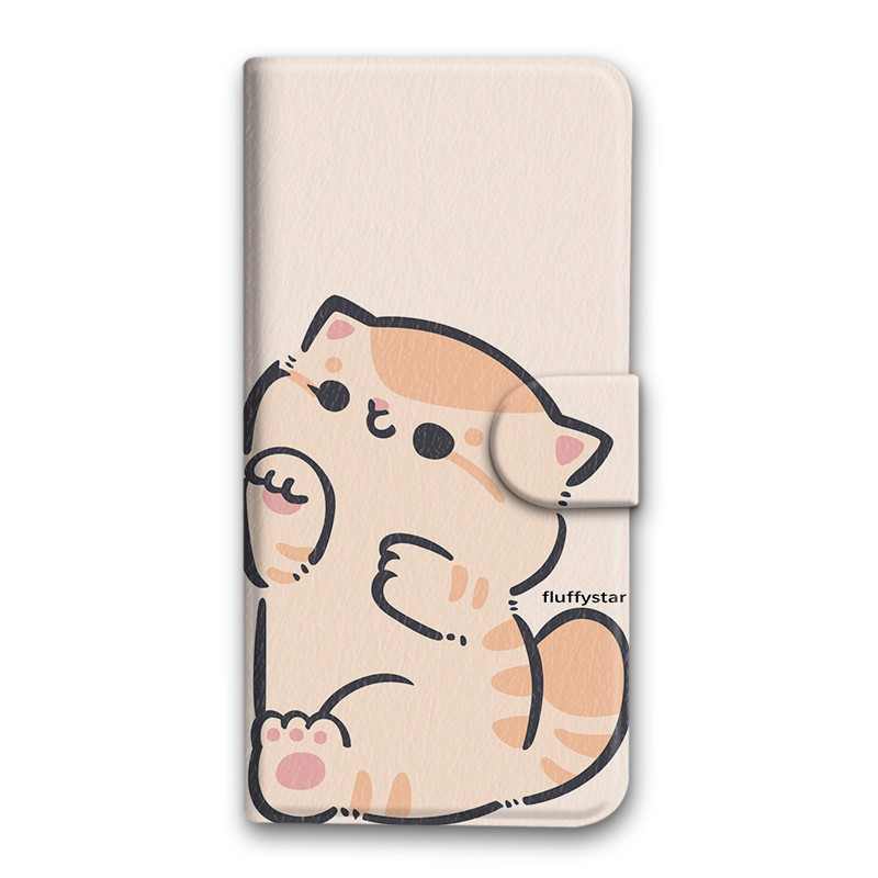 Ốp Da Hoạt Hình Thời Trang Thích Hợp Cho Apple iPhone 15 Plus 14 16 Pro Max i15 KT Cat Vỏ Điện Thoại Dễ Thương