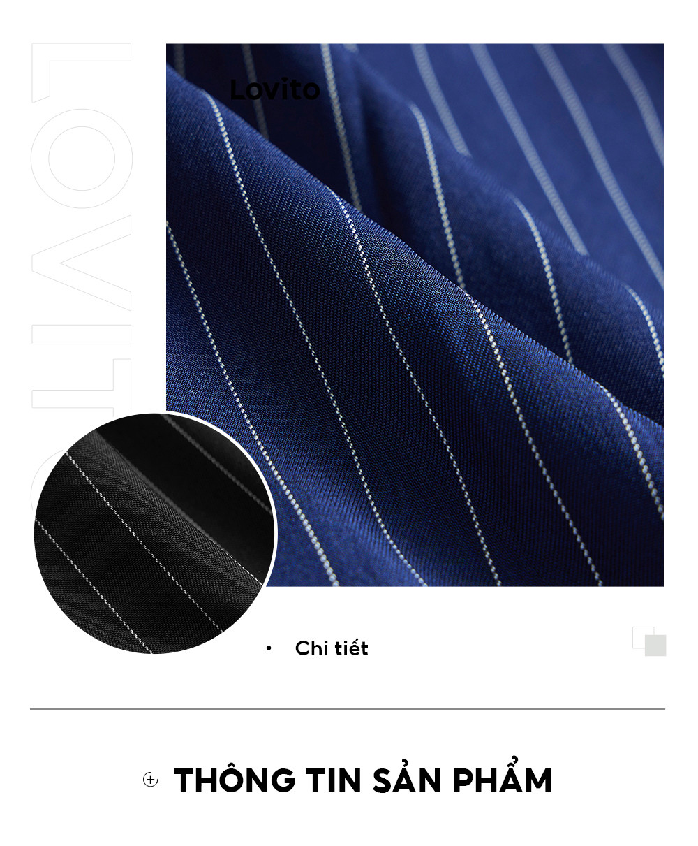 Mô tả Lovito Quần short túi sọc thanh lịch dành cho nữ L105MD634 - 4