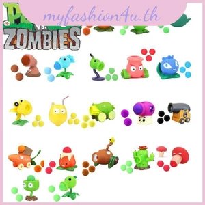 Trò chơi Pvz Plants Vs Zombies Battle Single Zombie Dolls Số lượng lớn Thực vật nhân vật có thể mềm phát hành nhựa cứng
