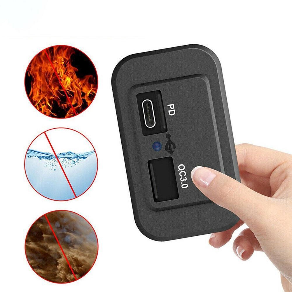 [Sẵn sàng] Sạc nhanh Ổ cắm sạc xe hơi USB kép 12V / 24V 3.1A Ổ cắm sạc USB Bộ chuyển đổi nguồn cho xe máy Người cắm trại Xe tải ATV Thuyền xe RV