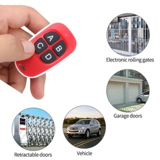 Đa Năng 433 MHz Điều Khiển Từ Xa Dụng Cụ Mở Cửa Nhà Để Xe Máy Phát Không Dây 4 Phím Duplicator Nhân Bản Cửa Điện Chìa Khóa Sao chép Từ Xa Truyền Không Dây Khoảng Cách 150 M