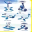 Đồ chơi xây dựng bằng nhựa 6in1 chạy bằng năng lượng mặt trời Diy dành cho trẻ em chơi giáo dục