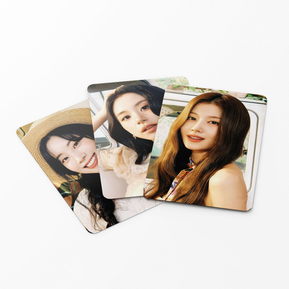 LINXX 55 Chiếc TWICE5 Album TWICE K-Pop Nhóm Cô Gái LOMO Laser Photocards Bộ Sưu Tập Hàng Hóa Cao Cấp Bộ