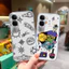 Ốp Lưng Cho Vivo V40 Lite 4G 5G Hoạt Hình Dễ Thương Hoa Bướm Siêu Mỏng Trong Suốt Vỏ Silicon Mềm Điện Thoại Cho VivoV40Lite V 40Lite 4G 5G Vỏ Bảo Vệ Capa