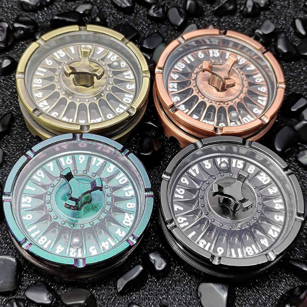 Spin D20 Roulette RPG Fidget Spinner DND Dungeons & Dragons Board Game ...
