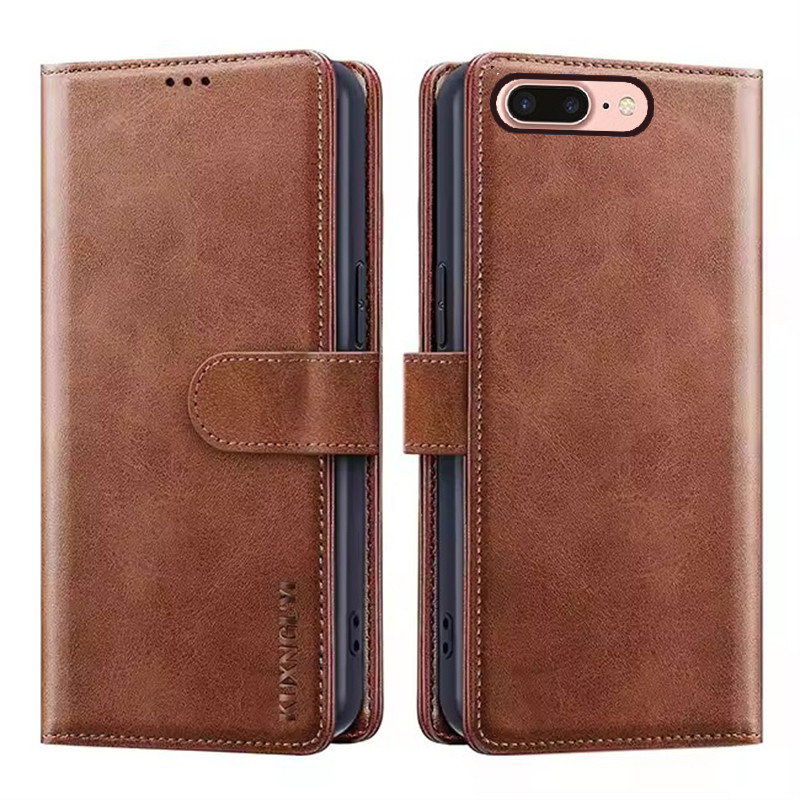 Ví Ốp Điện Thoại Cho Apple iPhone 8 7 6 6S Plus 8P 7P 6P 6SP SE 2022 2020 Có Hộp Đựng Thẻ Từ Tính Lật Da Chống Sốc