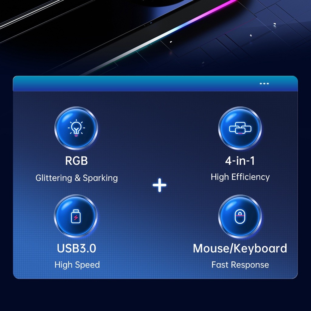 Orico USB 3.0 HUB có cổng sạc cho máy tính xách tay Đầu đọc thẻ TF / SD ...