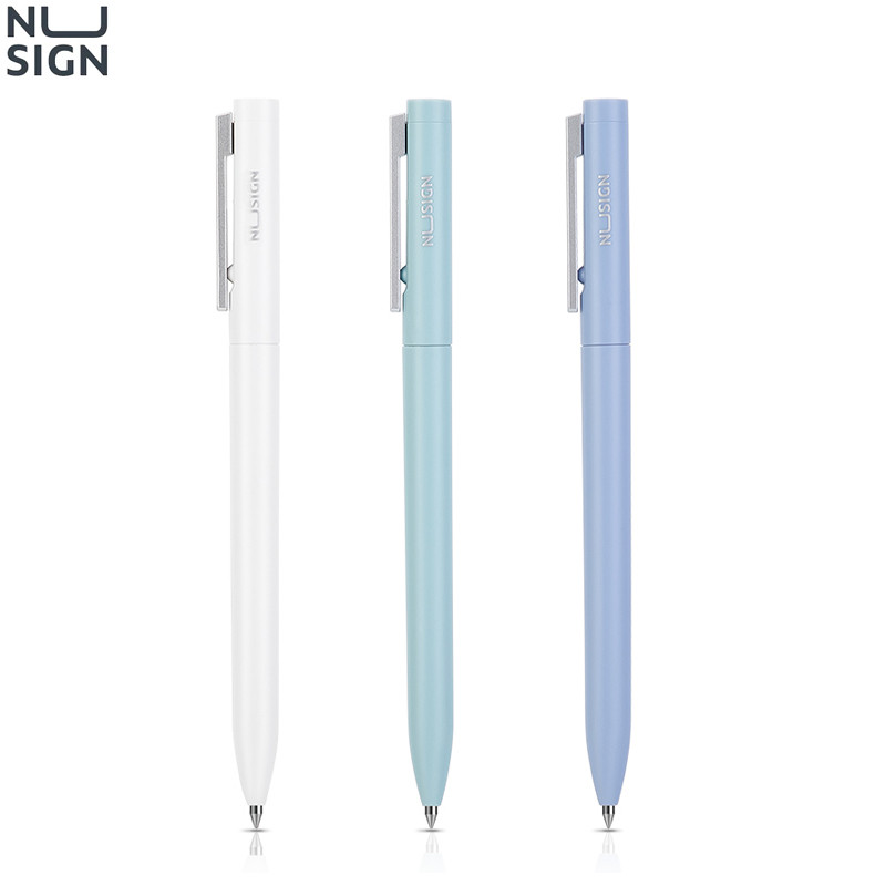 Nusign Với Refill Xiaomi Gel Pen 0.5Mm Màu Deli Logo Pen Màu Xanh/Đen ...