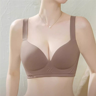 Ngực Ký Kết Quần Lót Nữ Có Thể Điều Chỉnh Full Cup Push up Girl Bra Co Giãn Cao Không Dây Quần Lót Nữ