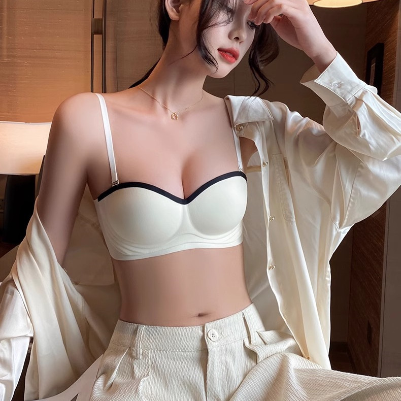 Áo lót không dây nửa cúp ngực nhỏ dành cho nữ