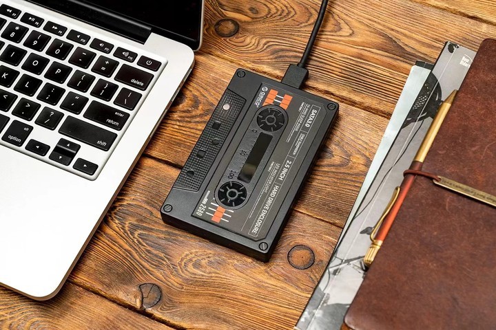 Mô tả Hộp đựng ổ cứng gắn ngoài ORICO 2.5 '' SATA sang USB3.0 5Gbps / 6Gbps có nhãn dán DIY-2580U3 - 7