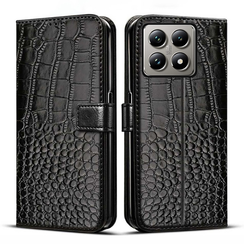 Dành Cho Xiaomi 14T Pro Ốp Lưng Ví Đựng Thẻ Đứng Từ Tính Lật Da Bao Da Dành Cho Xiaomi 14T Pro 5G Ốp Lưng Điện Thoại