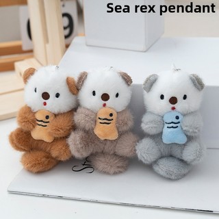 Sea Otter Soft Plushie Với Lông Dài Pp Cotton Đổ Nhồi Bông Trẻ Em Cho Động Vật