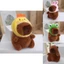 Móc khóa đồ chơi sang trọng Capybara thú vị với phong cách độc đáo cho phụ kiện túi thời trang và