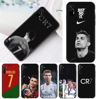 Cristiano Ronaldo CR7 cho Realme C2 C3 C11 C12 C15 C17 C20 C21 C21Y C25 C25S Khả năng tương thích Vỏ điện thoại TPU Vỏ bảo vệ mềm