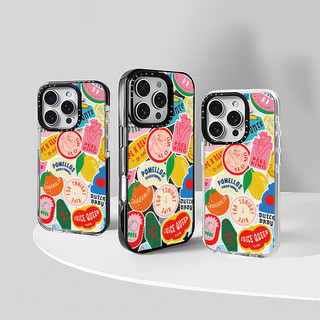 Nhãn trái cây tươi Nhãn dán Vỏ sạc từ tính không dây Tương thích cho IPhone11 12 13 14 15 16 Pro Max Cover 15 16 PLUS Silicone mềm trong suốt Vỏ chống sốc