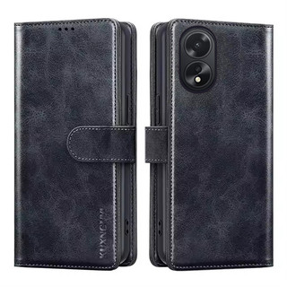 Ốp Điện Thoại Ví Cho OPPO A18 A38 4G A17 A17K A78 5G A58 4G Có Hộp Đựng Thẻ Da Lật Từ Tính Bảo Vệ OPPO A58 4G CPH2577 A78 4G CPH2565