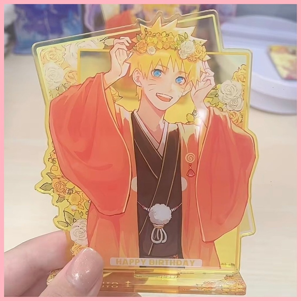 Đứng Quà Tặng Naruto Uzumaki Naruto Hy ga Hinata Sasuke Hatake Kakashi Phong Cách Mới Naruto Anime Hàng Hóa Uzumaki Naruto Acrylic Đứng Giá Trị Cao Trang Trí Máy Tính Để Bàn Đồ Trang Trí