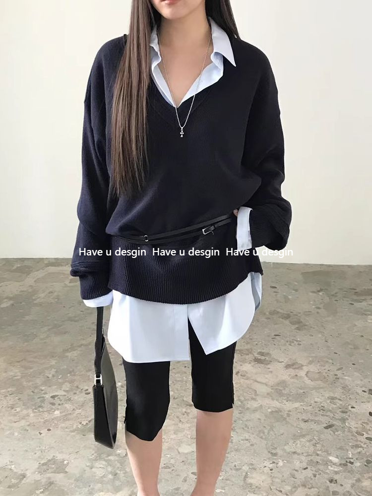 Have u desgin Phong Cách Mới Đơn Giản Thiết Kế Niche Phong Cách Đôi Vòng Tròn Nữ Thắt Lưng Hàn Quốc Phù Hợp Với Váy Thắt Lưng Nữ Hợp Thời Trang