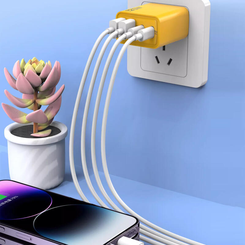 Mô tả HdoorLink PD Sạc Siêu Nhanh Dual PD USB 4 Cổng Sạc Nhanh Cho Samsung Xiaomi US Sạc Cắm - 3