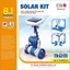Đồ chơi xây dựng bằng nhựa 6in1 chạy bằng năng lượng mặt trời Diy dành cho trẻ em chơi giáo dục