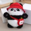 Playful Dễ Thương Sang Trọng Gấu Trúc Phụ Kiện Móc Khóa Thú Nhồi Bông Nhiều Màu Sắc Quyến Rũ