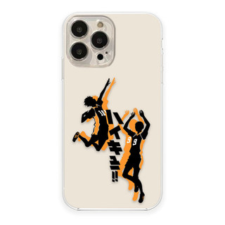 Anime Haikyuu Trường Trung Học Bóng Chuyền Trong Suốt Ốp Lưng Điện Thoại iPhone Apple 16 15 14 12 13 11 Pro 8 7 SE Plus X XS Max Trong Suốt Silicon Mềm Điện Thoại Di Động