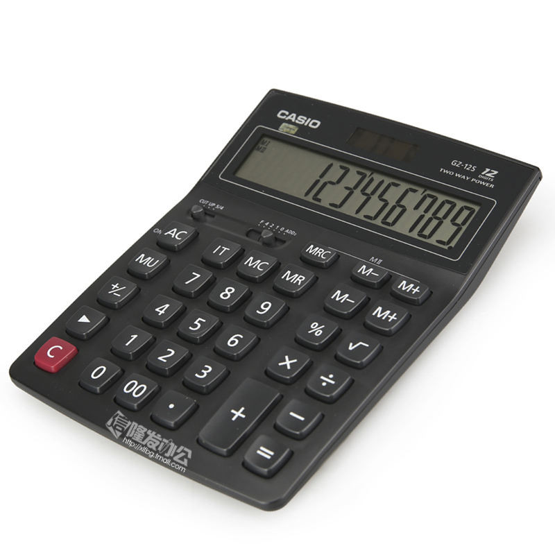 Máy tính văn phòng doanh nghiệp Casio GZ-12S Máy tính kế toán và quản lý tài chính Máy tính sành điệu
