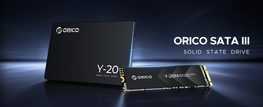 Mô tả Orico M.2 SATA SSD 128GB 256GB 512GB M.2 2280 SATA III SSD 6Gbps Tốc độ đọc lên tới 500MB / s ORICO-Y20M - 2