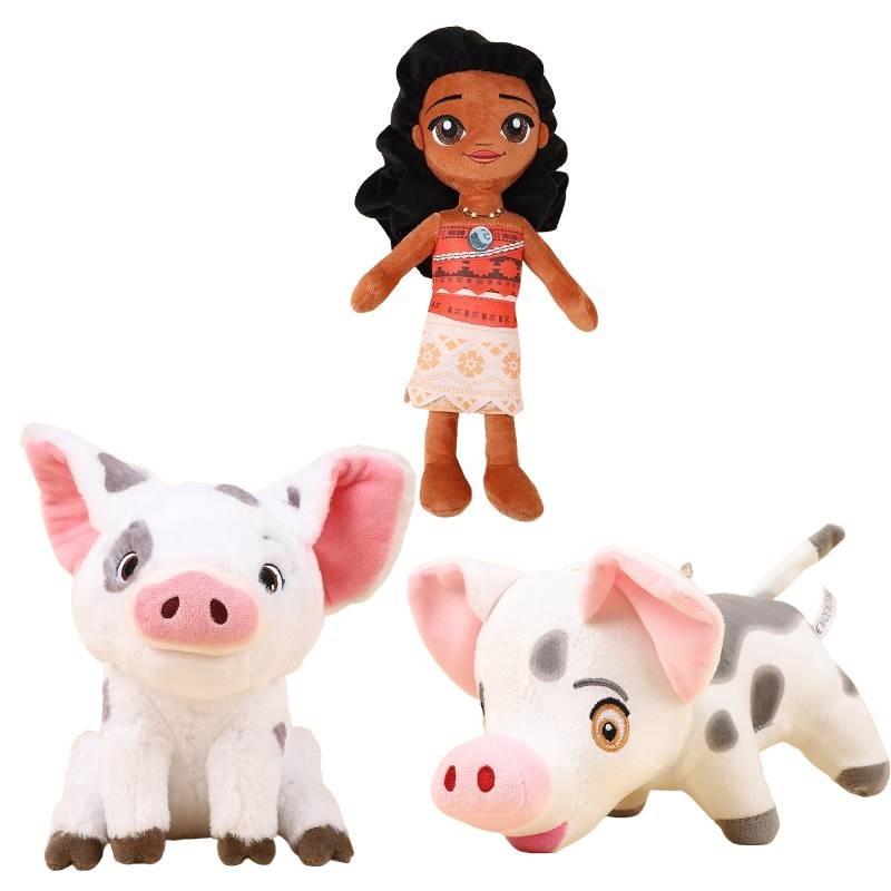 Đồ chơi động vật sang trọng hình gà Maui Moana dễ thương dành cho trẻ mới biết đi và trẻ em dưới 14 kết cấu mềm mại với