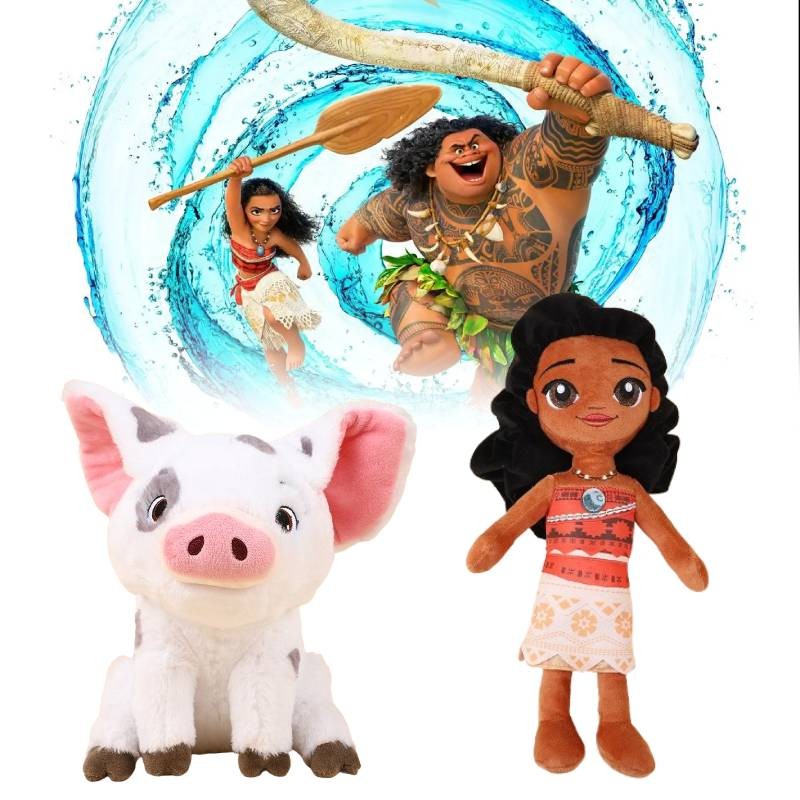 Đồ chơi động vật sang trọng hình gà Maui Moana dễ thương dành cho trẻ mới biết đi và trẻ em dưới 14 kết cấu mềm mại với