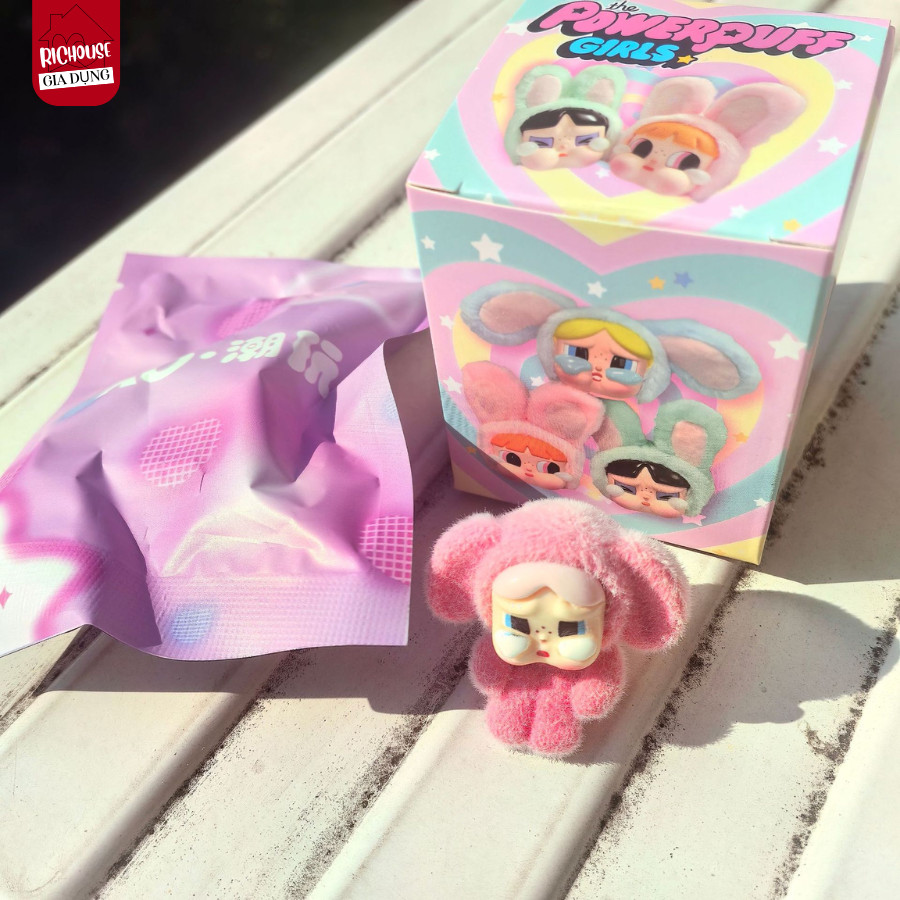 Hộp 12 Túi Mù FullBox Powerpuff Girls, Labubu, Blind Box Mini Quà Tặng ...