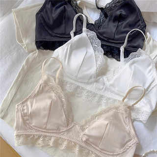 Áo ngực nữ không dây siêu mỏng Cúp tai thỏ Đồ lót học sinh trung học