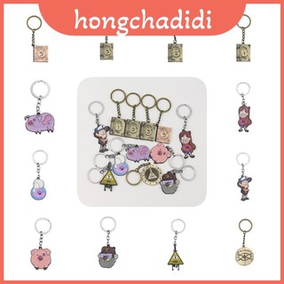 Gravity Falls Charming Pig Character Móc khóa 3.7cm Hợp kim có thể tùy chỉnh Mục sưu tập