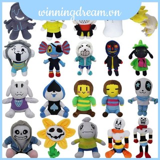 【NEW!!!】36cm ​Undertale Plush Toy Doll Undertale Sans Papyrus Frisk Chara Temmie Stuffed Toys for Children Kids Gifts