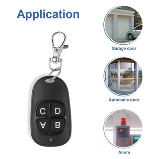 Đa Năng 433 MHz Điều Khiển Từ Xa Dụng Cụ Mở Cửa Nhà Để Xe Máy Phát Không Dây 4 Phím Duplicator Nhân Bản Cửa Điện Chìa Khóa Sao chép Từ Xa Truyền Không Dây Khoảng Cách 150 M