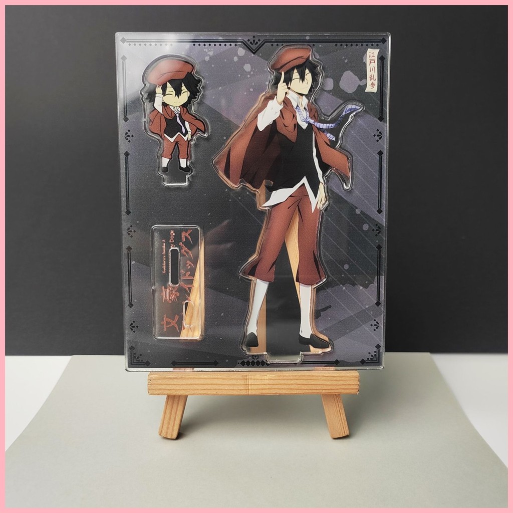 Đứng Quà Tặng Bungo Đi Lạc Chó Nakahara Chuuya Dazai osamu Ryunosuke Akutagawa Bungouya Edogawa Ranbu Nhân Vật Anime Phổ Biến Hàng Hóa Acrylic Chiến Thuật Đứng Để Bàn Đồ Trang Trí Ba Chiều