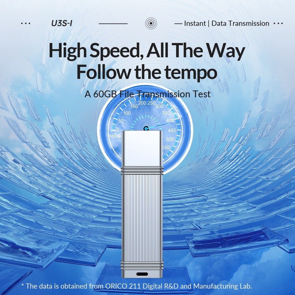 Mô tả Ổ đĩa USB ORICO 32GB 64GB 128GB 256GB Bộ lưu trữ điện Loại C Ổ đĩa bút lên đến 260MB / giây Thẻ nhớ USB chống nước bằng kim loại Hỗ trợ Windows Linux MacOS iPadOS (U3S-I) - 3