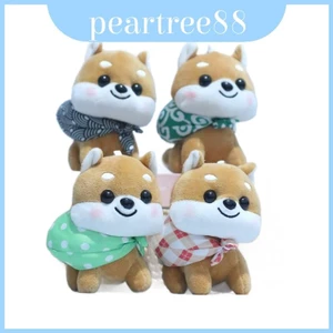 Inu Dễ Thương Shiba Sang Trọng Đồ Chơi Ba Lô Phụ Kiện Lông Tơ Chó Móc Khóa Chất Liệu Mềm Với
