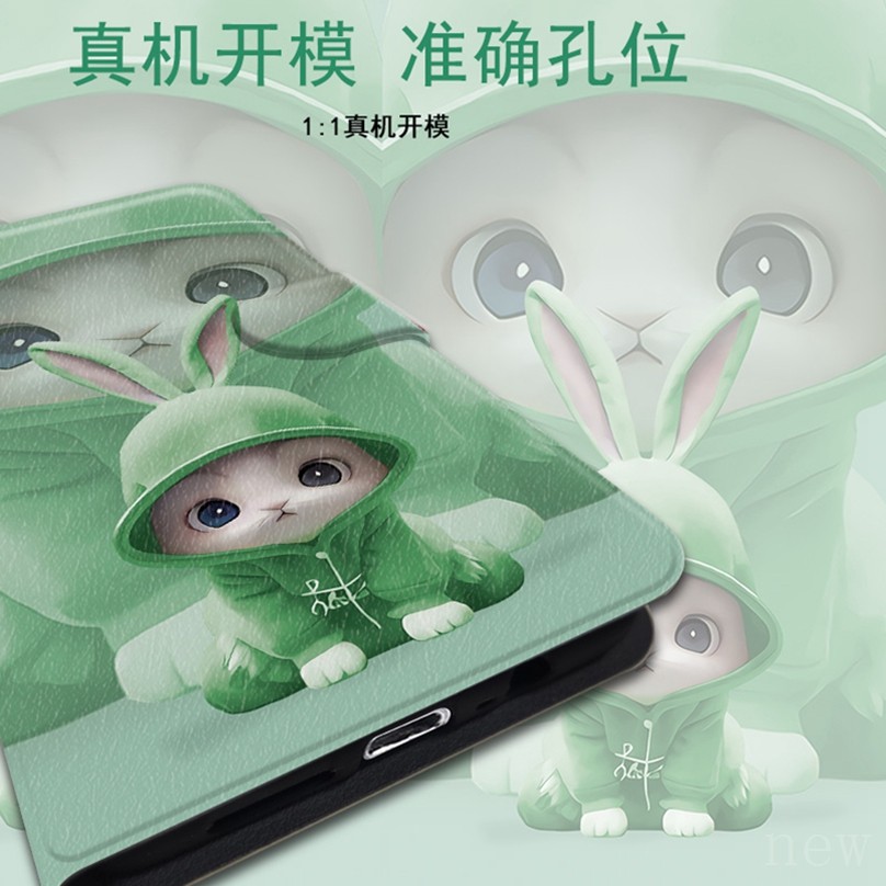 Ốp Da Thỏ Hoạt Hình Thích Hợp Cho Apple iPhone 12 Mini 13 14 Pro max Ốp Lưng Điện Thoại Spaceman Vỏ Bảo Vệ
