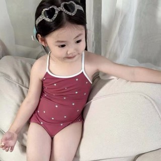 Đồ bơi trẻ em mùa hè phong cách mới nơ dễ thương và sành điệu cho bé gái Đồ bơi một mảnh có d