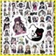 Miếng Dán Danganronpa (118 Tờ) Danganronpa Biểu Tượng Cảm Xúc Gói Miếng Dán Hai Chiều Hàng Hóa Trang Trí diy Anime Chống Thấm Nước Sổ Tay Dán