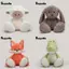 Starry Series Cuddly Dog Rabbit Fox Búp bê nhồi bông chất lượng cao cho trẻ em và quà tặng thiếu niên