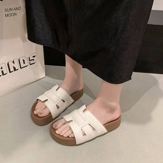 Summer New Fashion Super Hot High-end Birkenstock Slippers Women's Summer Outer Sandals Thick